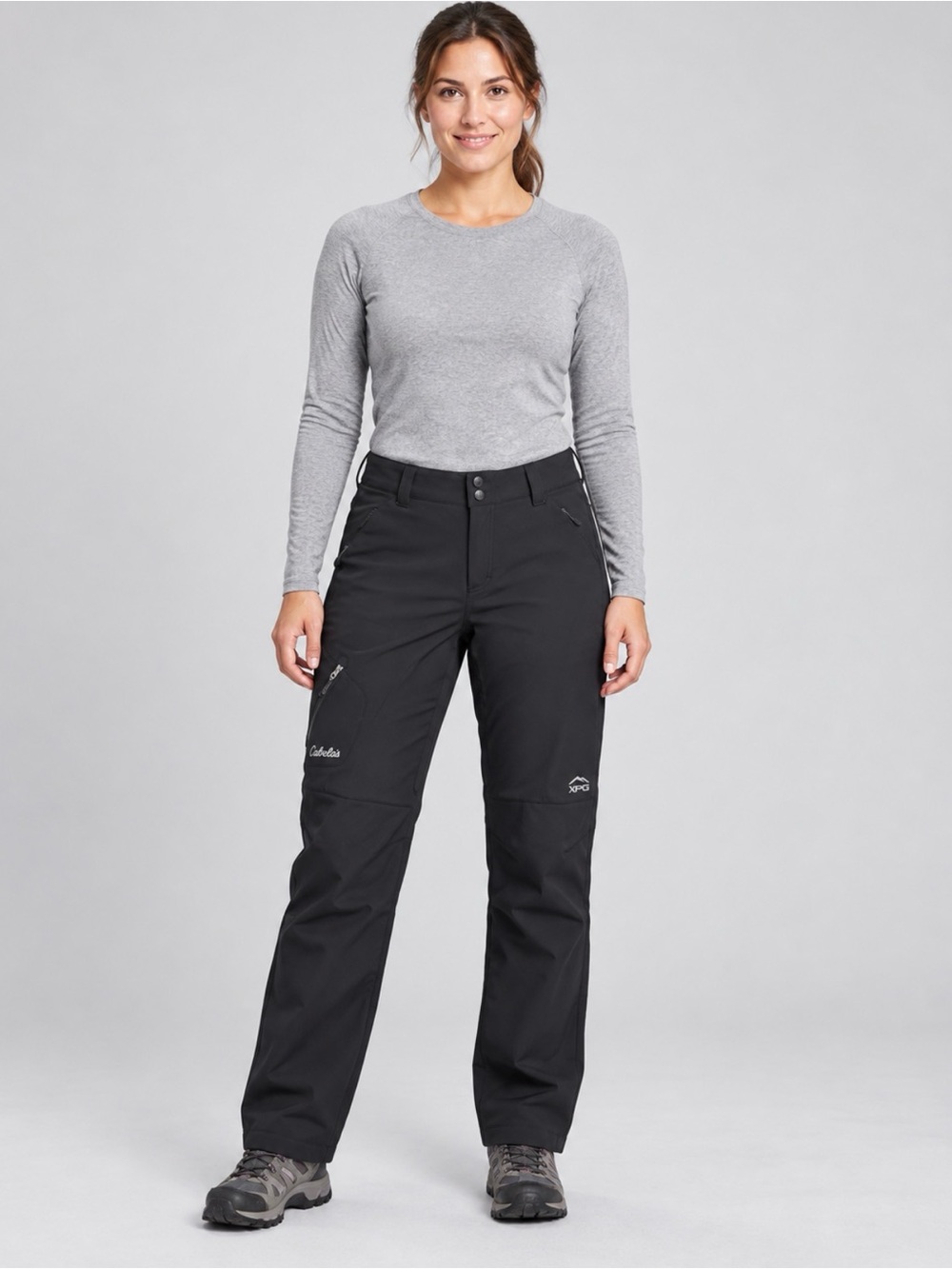 Cabela’s XPG Windstopper Women’s Black Hiking Pants Size Small